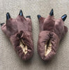 Brown Animal Slippers - Onesiemania